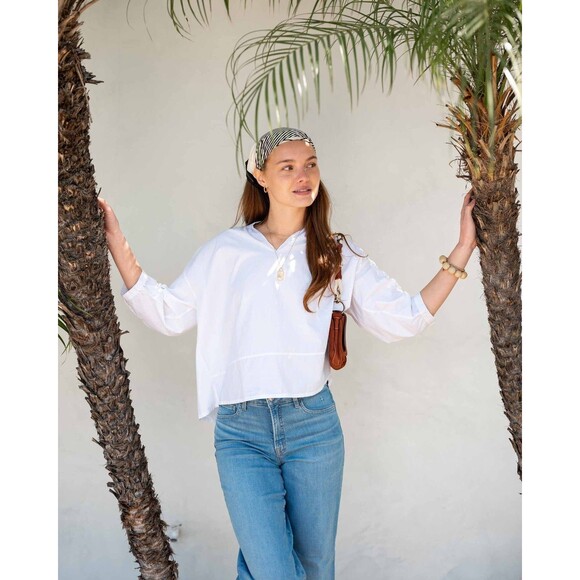 Voyageur By Mersea Sonnet Blouse Top L/XL - Picture 2 of 4